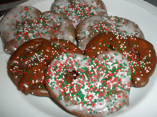 Cocoa Pretzel Cookies