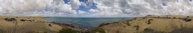 Parque Natural de la Dunas de Corralejo e Isla de de Lobos, La Oliva. Isla de Fuerteventura