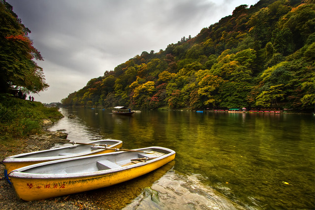 Arashiyama River Banks