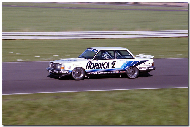 Ulf Granberg Thomas Lindstr m Volvo 240 Turbo Touring Car1986 RAC Tourist