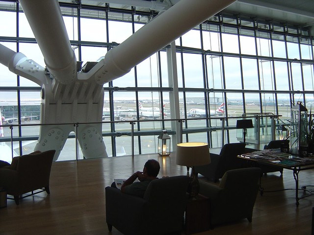 British Airways Concorde First Class Lounge Heathrow Terminal 5