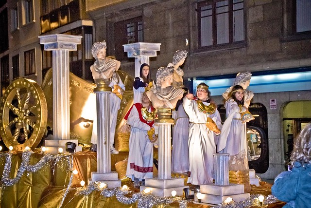 Cabalgata de Reyes Magos en Getxo 2011