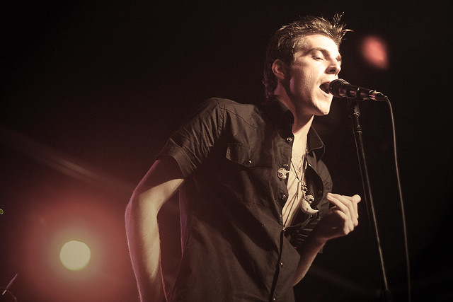 John O'Callaghan of The Maine Sunday night I covered The Harmony Tour in 