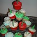 Holiday Theme Cupcake