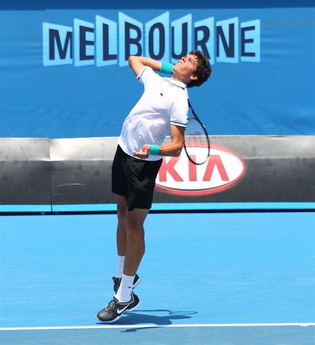 SPORTS: Milos Raonic rising fast at Australian Open