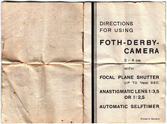 Foth Derby 3 Manual English version 1 (Foth Brochure 3)