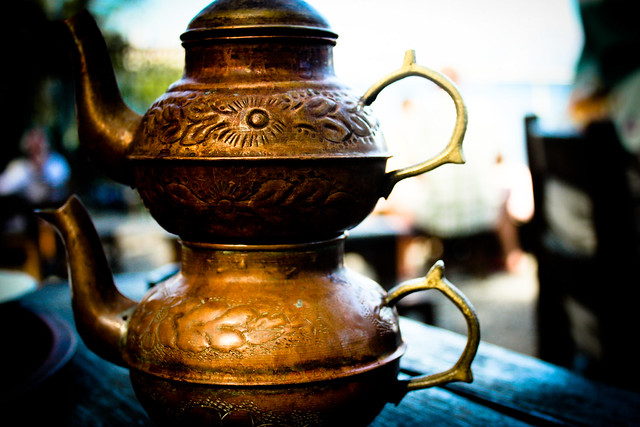 Турецкий заварочный чайник