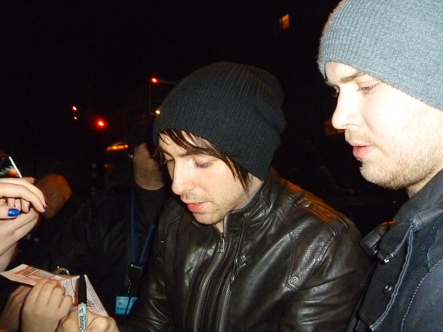 Alex Gaskarth All Time Low Alex from All Time Low after they played at 