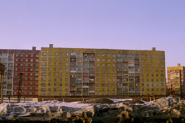 Norilsk, Russia - blocks of flats/apartments