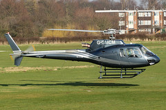 G-GMCM - 2008 build Eurocopter AS350-B3 Squirrel, visiting Barton
