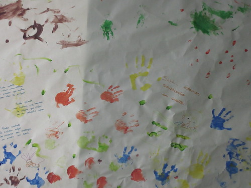 mural de la Escuela Infantil colorines