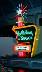 Holiday Inn 1950s' Neon Sign ~ Landmark