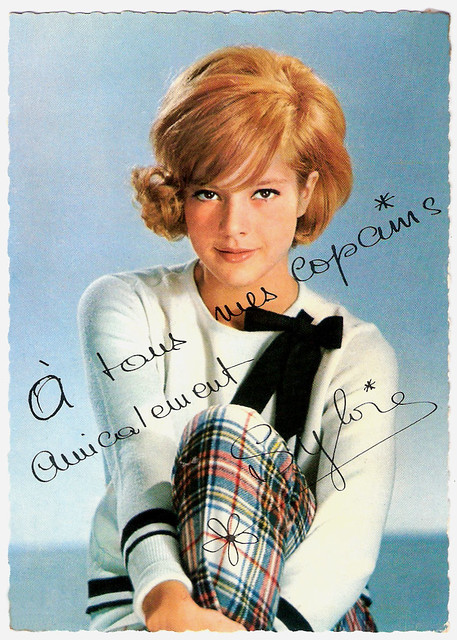 French pop singer Sylvie Vartan 1944 was one of the first rock girls in