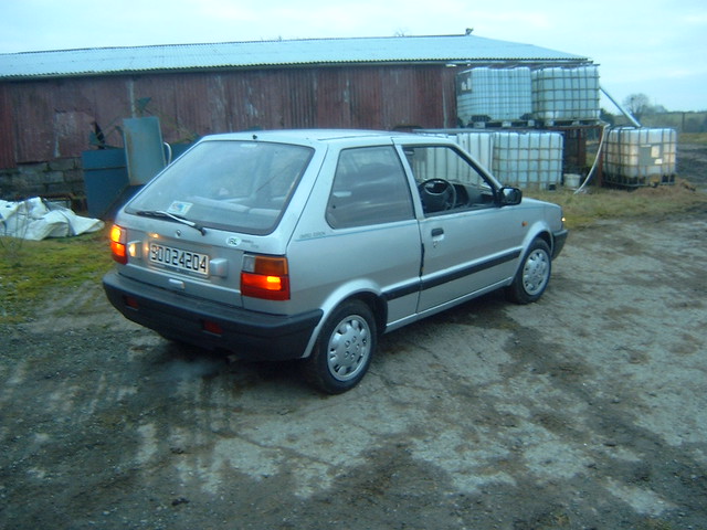 1990 Nissan Micra K10 Needs a wash Photograph taken in Westmeath Ireland