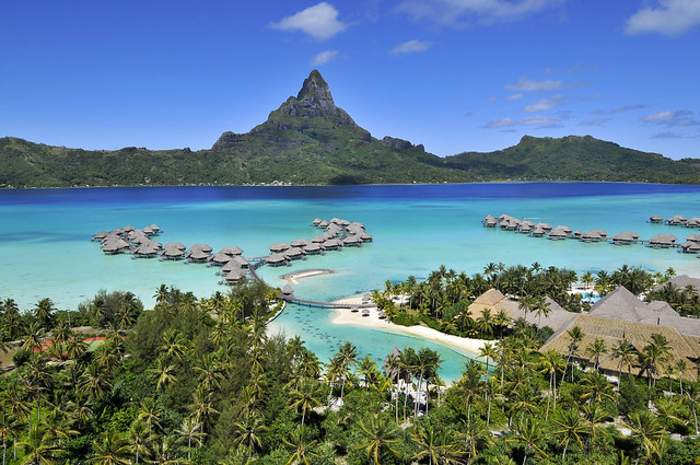 Global view of the InterContinental Bora Bora Resort&Thalasso Spa