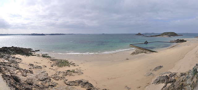 Panoramic Saint Malo Beach