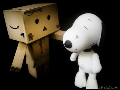 Don't be sad Snoopy said Danbo