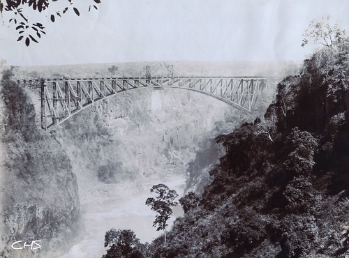 Zambessi Bridge.1905 by Claire Stocker (Stocker Images)