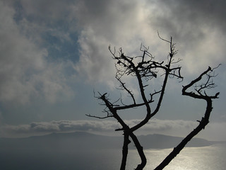 Santorini Abstract