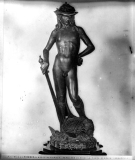 Statue de David vainqueur de Goliath par Donatello, Musée national, Florence