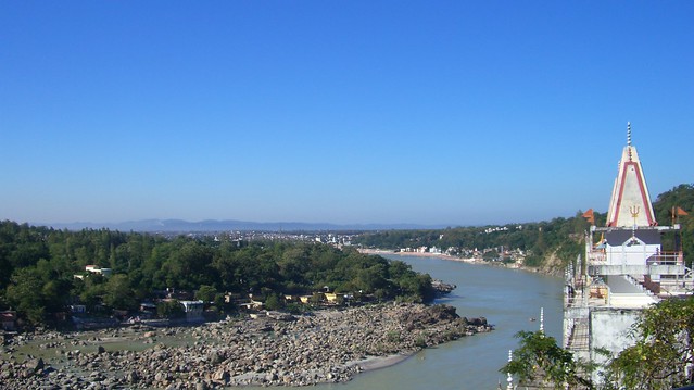 Útsýni yfir Ganges