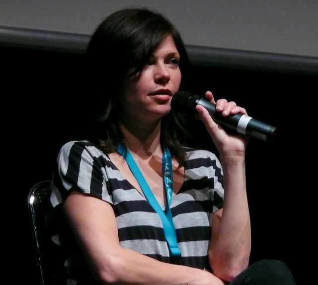 Nicole de Boer there was really bad lighting in the'Saal D sseldorf' 