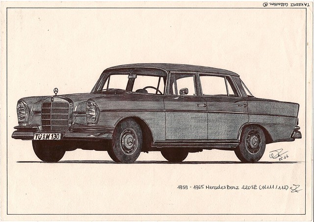 1959 1965 MercedesBenz 220SE W111 W112 Price 200 USD