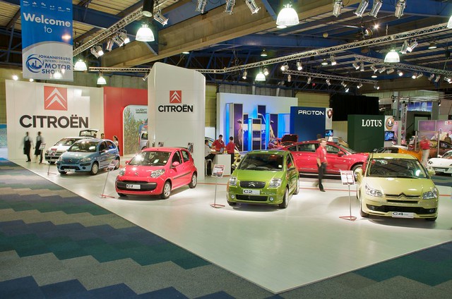 Citroen stand Johannesburg International Motor Show 2008 Nasrec Expo