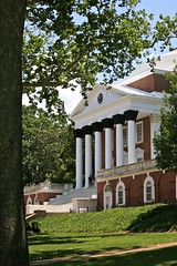 Front of The Rotunda, University of Virginia
