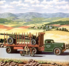 Color Autocar Truck Ads -- William H. Campbell