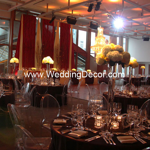 Wedding Reception Guest Tables Decor and Centerpieces