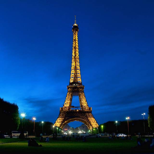 Eiffel Tower Paris France Map