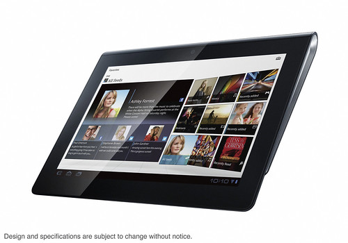 Tablettes tactiles Android 3.0 Sony S1 et S2 