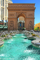 Arc de Triomphe at Paris Las Vegas NV.