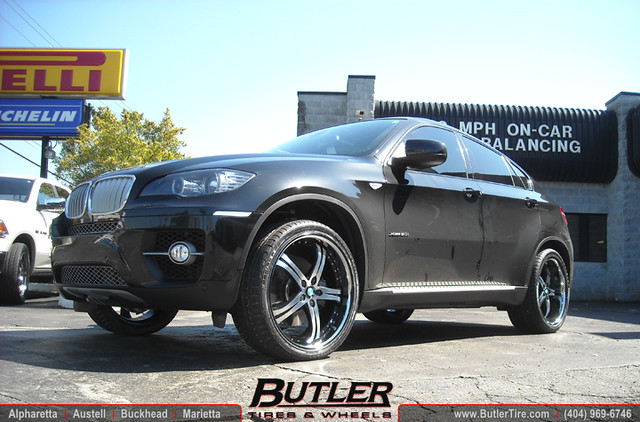 BMW X6 LEXANI LSS5 BLACK MACHINED CHROME 2 Additional Picture Galleries at