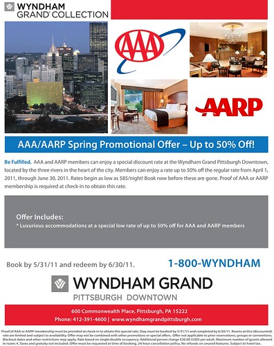 Up to 50 off AAA AARP Spring Promotional offer