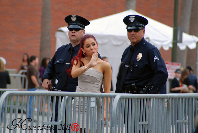 Actress Ariana Grande at The Kids Choice Awards 2011 Galen Center 
