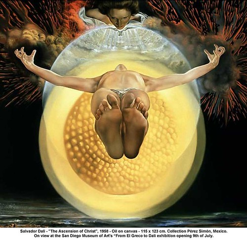 Salvador Dali - "The Ascension of Christ"