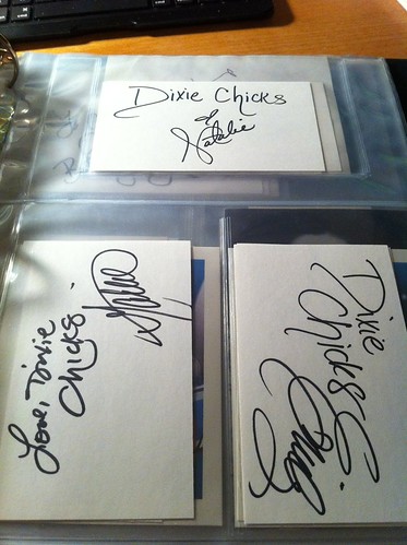 Dixie Chicks Signatures