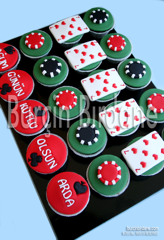 Poker Cupcake