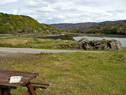 Bookcrossing at Toscaig, Applecross