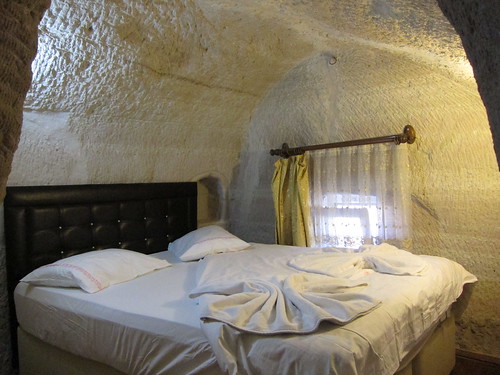 Our cave room in Cappadocia