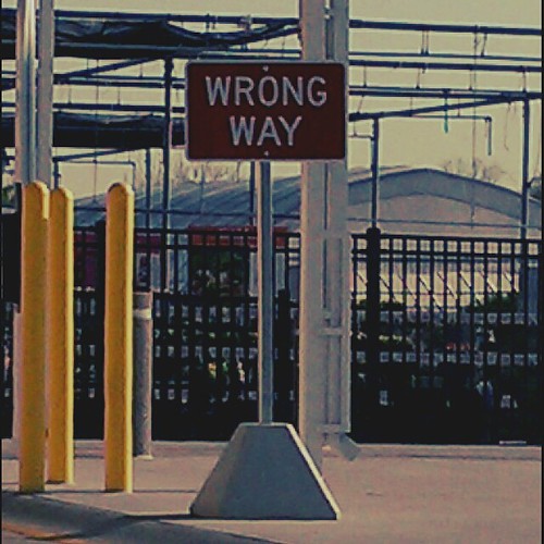 Ptw Wrong way