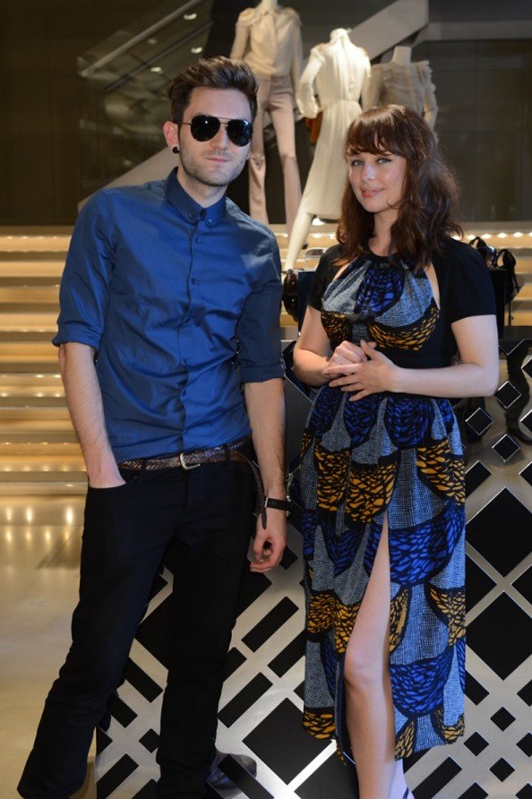 99 M - he Daydream Club at the Burberry Eyewear event in Milan
