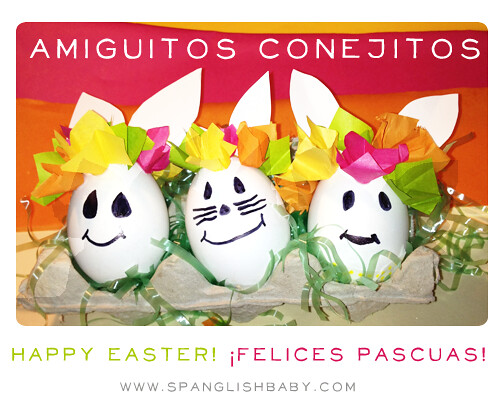 how to make cascarones confetti filled eggs easter amiguitos conejitos craft activity 