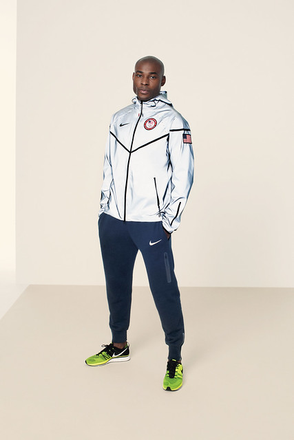 Nike USA medal stand and apparel