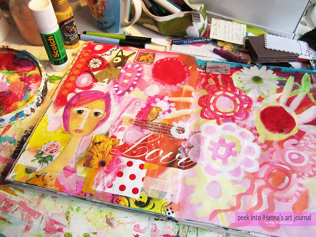 Art Journal Peek: Another Layer Changes things up