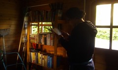boekenleenhutje op Camping De Beekhoek, Ulvenhout 