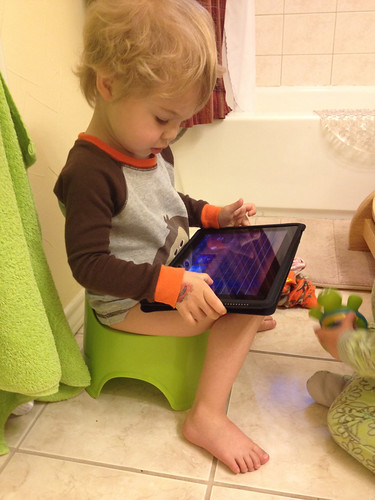 Potty training with the iPad