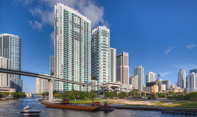 Brickell Skyline from the Miami River